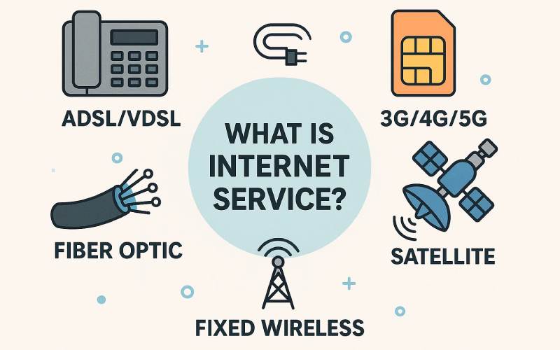 تعریف ساده از سرویس اینترنت چیست