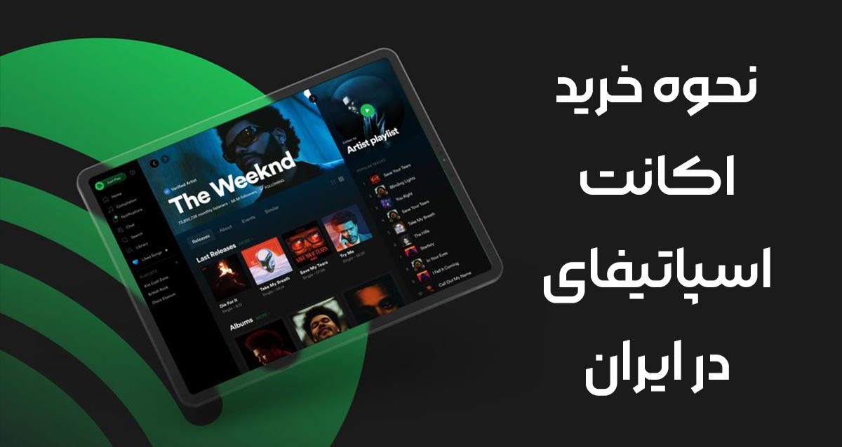 نحوه خرید اکانت اسپاتیفای در ایران
