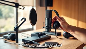 آموزش تولید پادکست برای برندها
