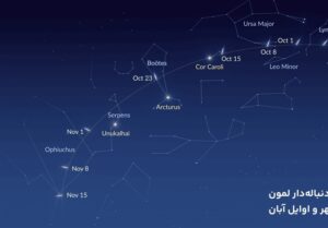 آسمان ایران میزبان درخشان‌ترین دنباله‌دار سال می‌شود