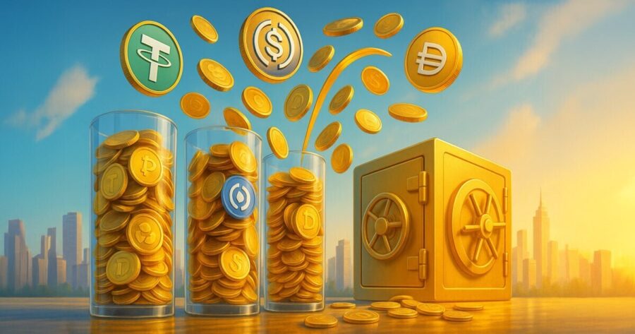 بازار ۳۱۰ میلیارد دلاری استیبل‌کوین‌ها و پذیرش کریپتو