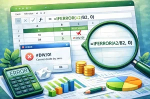 تابع IFERROR در اکسل | آموزش کامل با مثال کاربردی