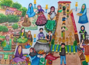 درخشش ۲۱ کودک و نوجوان ایرانی در مسابقه نقاشی کاناگاوا ژاپن