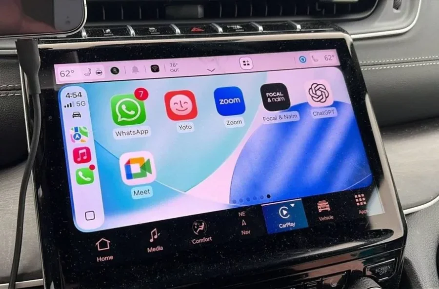 همکاری OpenAI و اپل: اپلیکیشن اختصاصی ChatGPT برای CarPlay منتشر شد