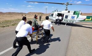پرواز دوباره بالگرد اورژانس پس از وقفه طولانی