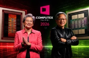 مدیران عامل انویدیا و AMD برای رقابت در نمایشگاه کامپیوتکس ۲۰۲۶ وارد تایوان شدند